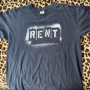 RENT musical vintage tee